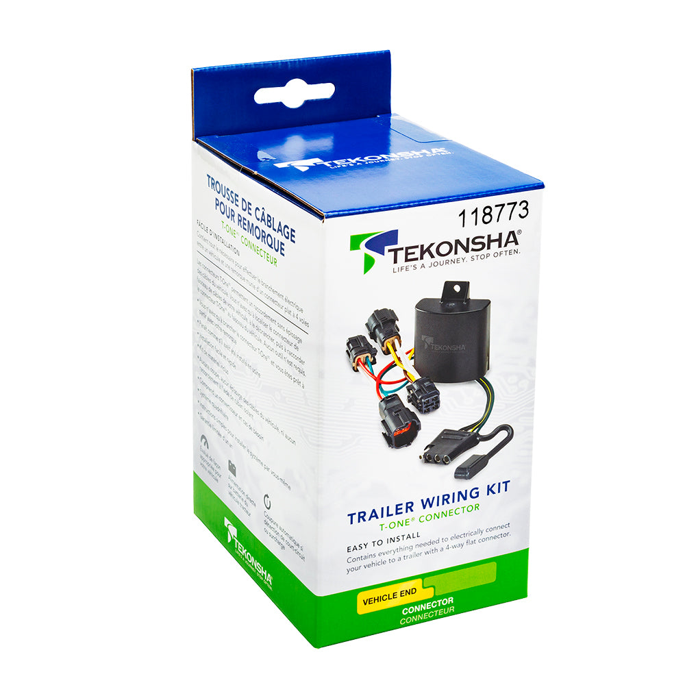 Product of Tekonsha 118773 Vehicle End 4 Flat Trailer Wiring Connector