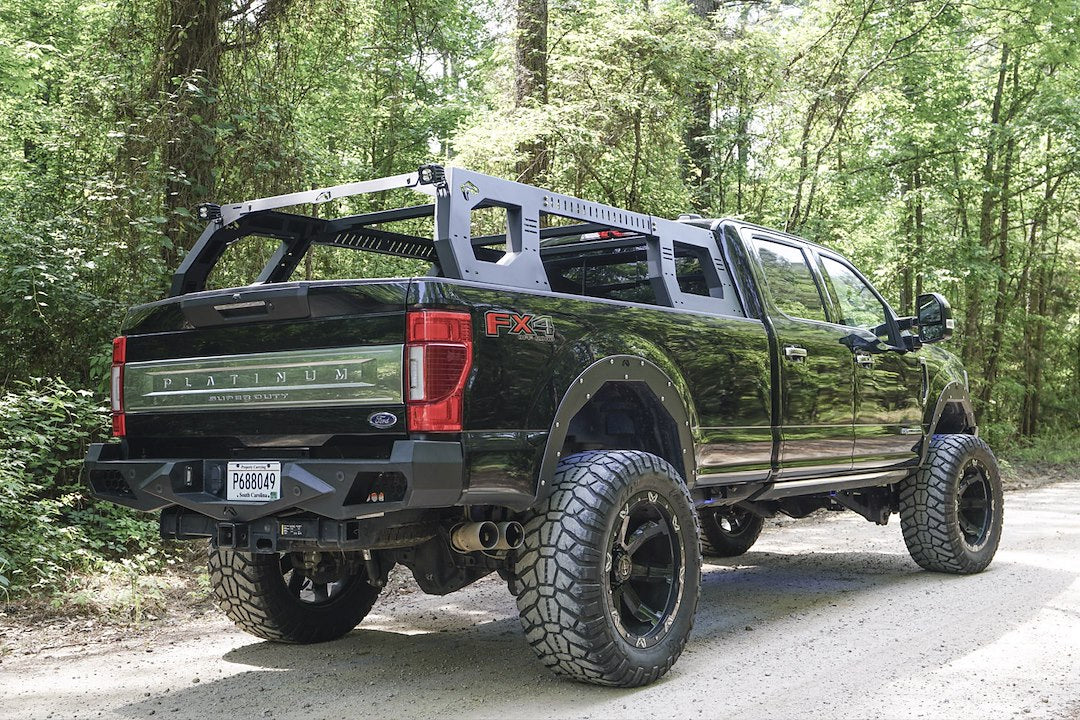 Fab Fours Rack01-01-1 Bed Cargo Rack||rack01_Sidesangle_Lifestyle.Jpg||85||f66rack01011||1638277