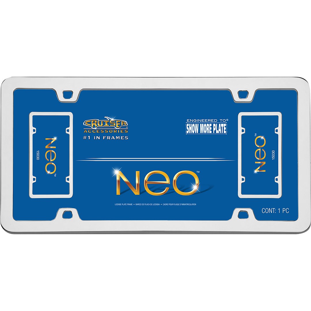 Cruiser 15030 License Plate Frame||15030_P01-Neo_Chrome-Inpack.Jpg||86||c3415030||1135352