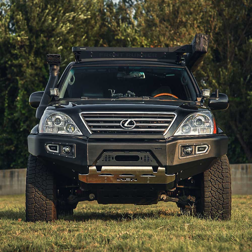 Product of Advanced Accessory Concepts 48002405 AFN4x4 Steel Powder Coated Bumper