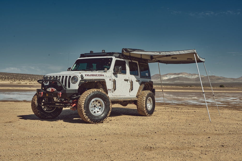 Product of Body Armor 20023 SUV/Pickup Overlanding Manual Awning , Gray Solid