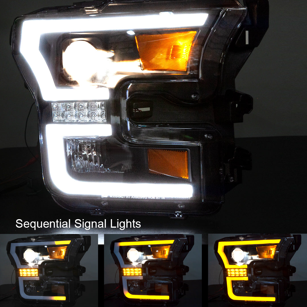 Winjet Renegade Chrng0427-B-Sq Headlight Assembly||||90||wnjrng0427bsq||1926274