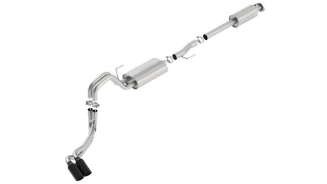 Product of Borla 140618BC S-Type Cat Back System Single Exhaust System Kit
