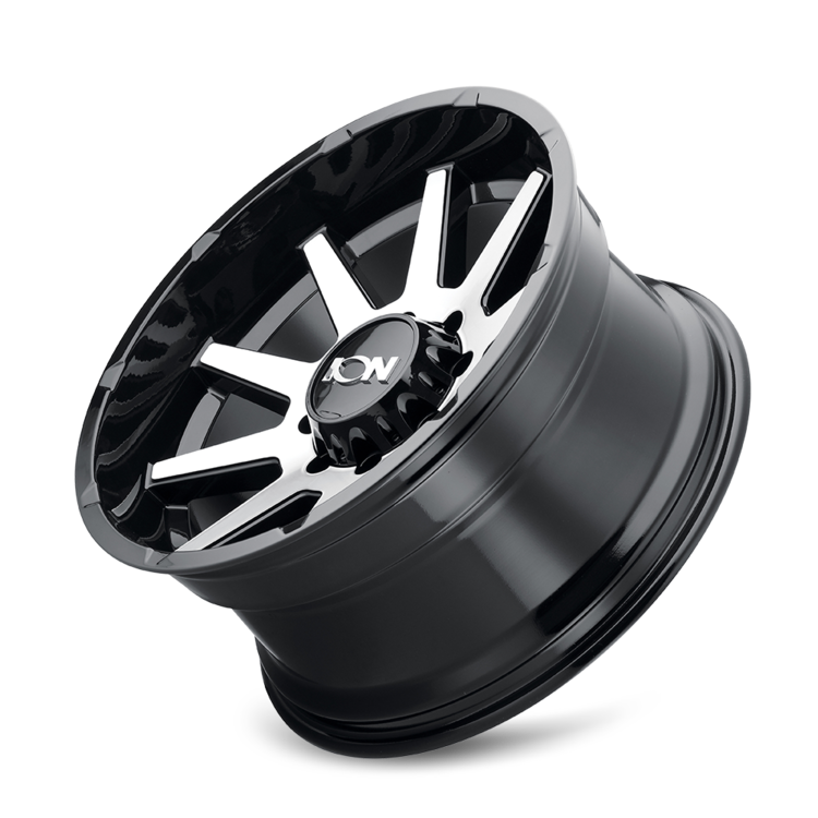 Ion Wheels 143-2181bm Wheel||series 143_Gloss Black With Machined Face_8 Lug_2.Png||87||wghc000003117||1722406
