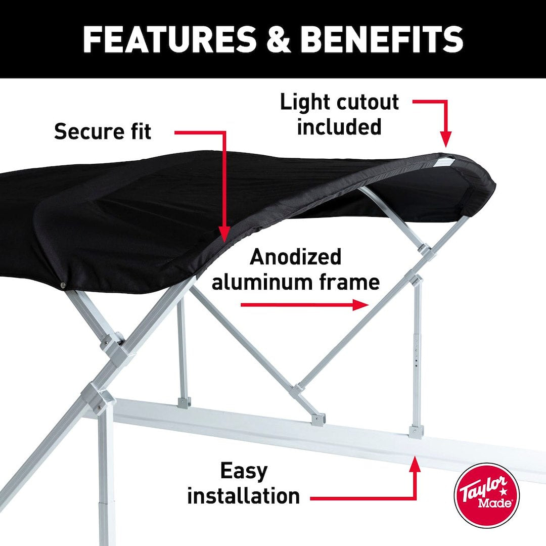 Product of Taylor Made 88140 Boat Bimini Top