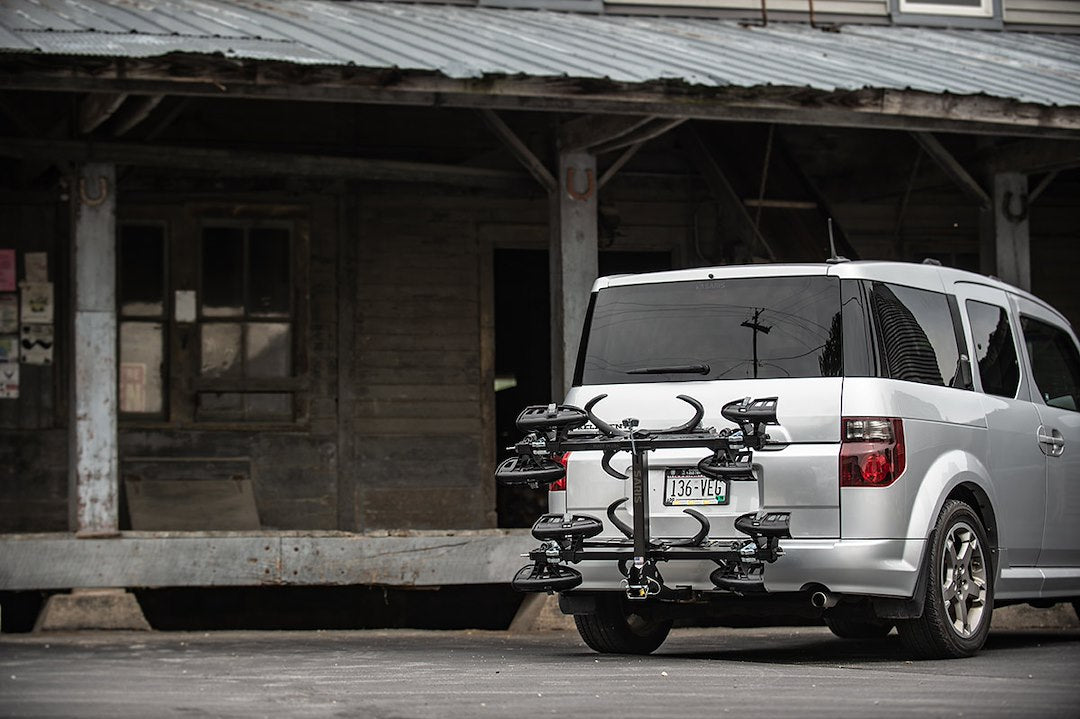 Product of Saris 4026F 4 Bikes Bike Tire Clamp Bike Rack - Receiver Hitch Mount Yes