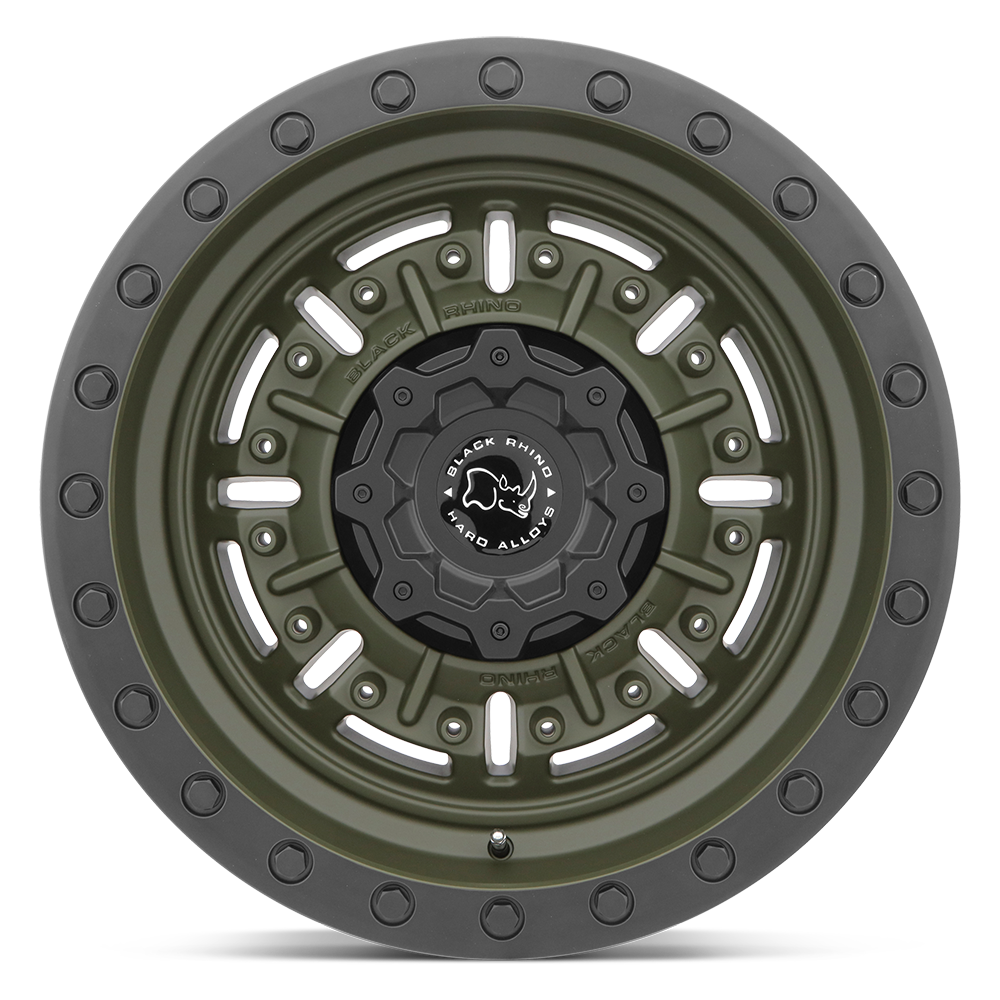 Product of Black Rhino Wheels 18x9.5 Olive Green Wheel - 5x5.00 Bolt Pattern
