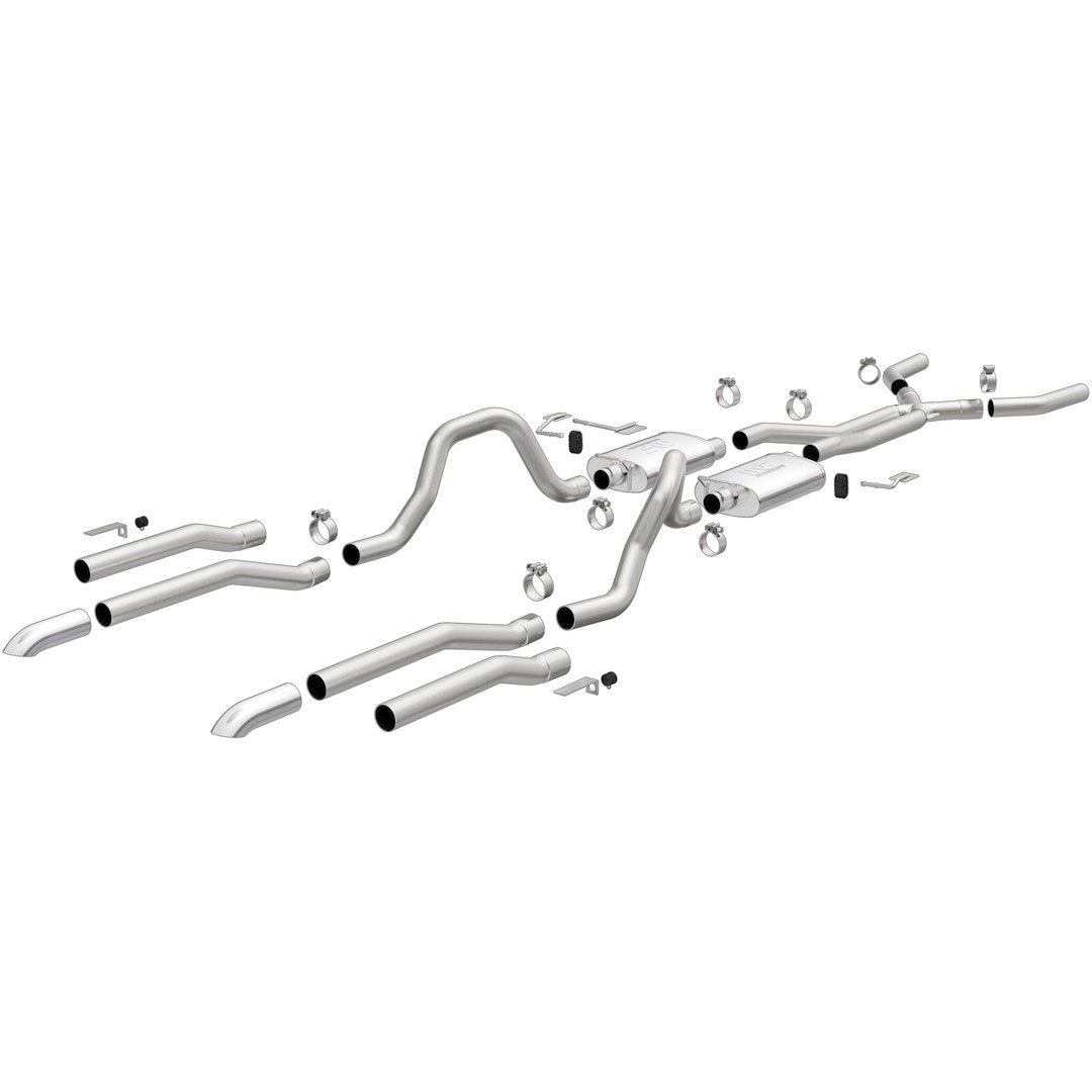 Product of Magnaflow Performance 19303 Street Cat-Back System Dual Exhaust System Kit