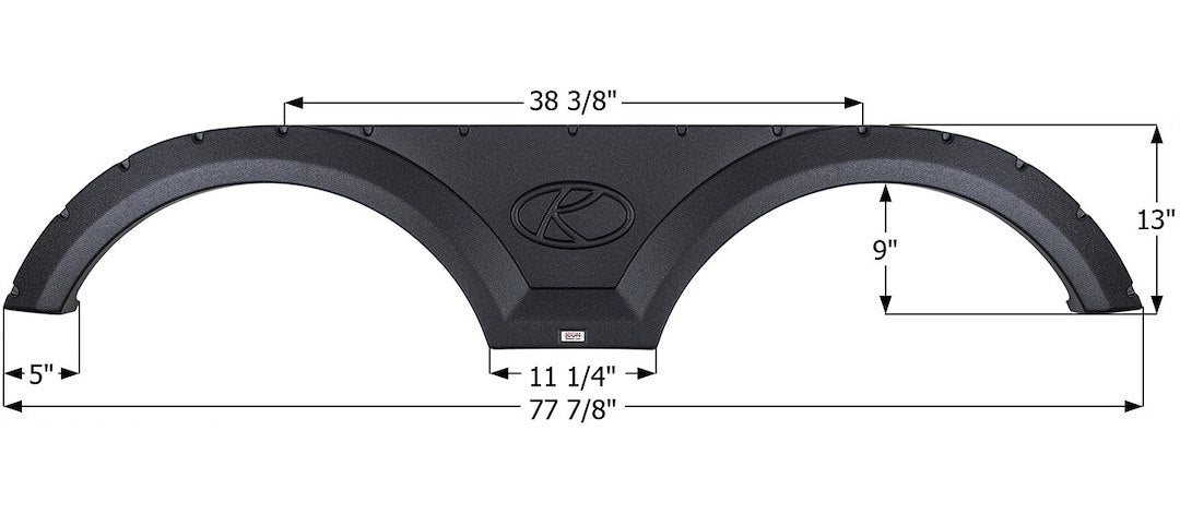 Product of Icon 12410 Fender Skirt