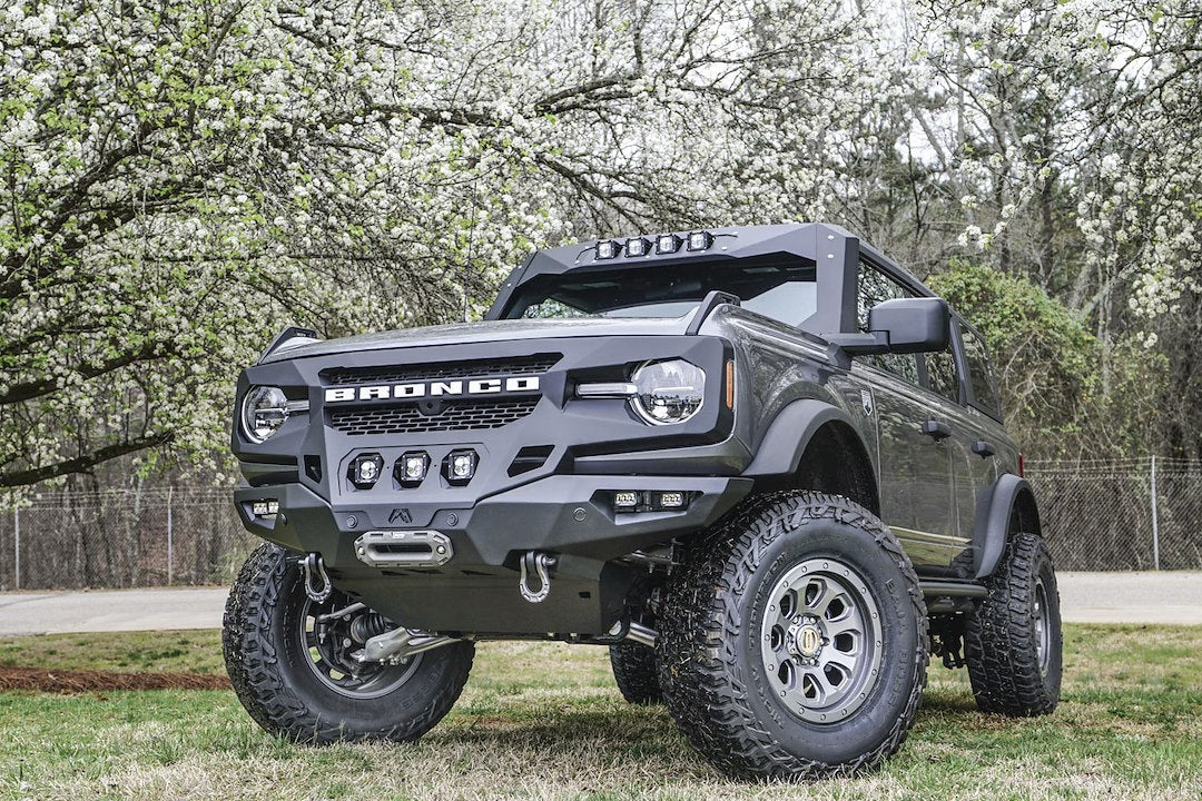 Product of Fab Fours GR5200-1 Grumper Steel Powder Coated Bumper