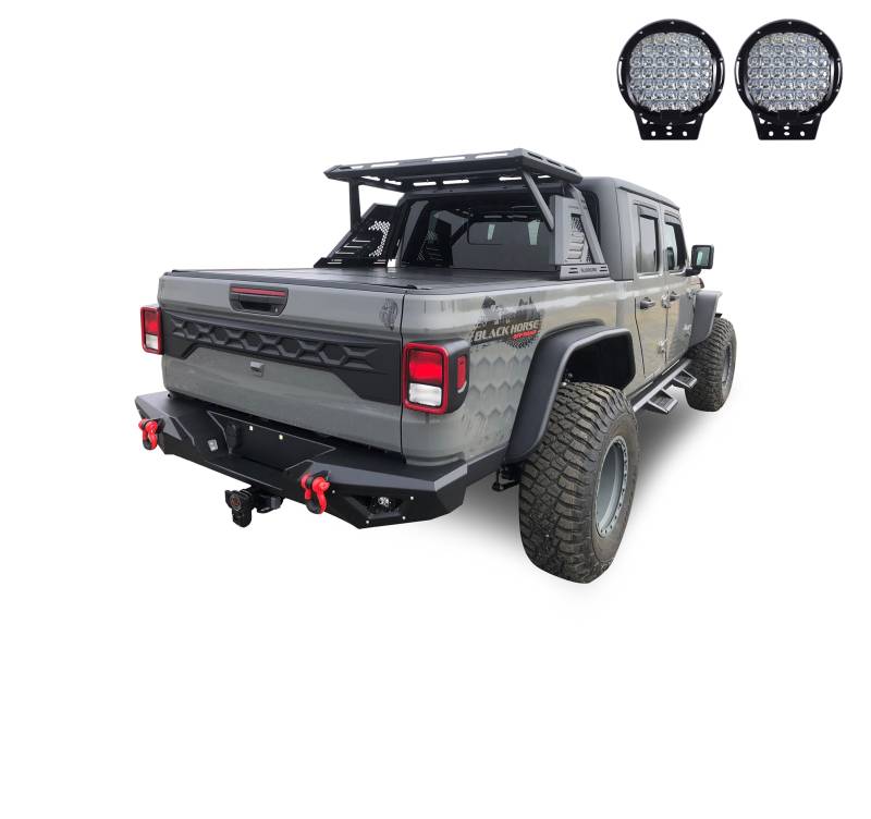 Product of Black Horse Offroad AR2-09BA3-PL69B  Truck Bed Bar