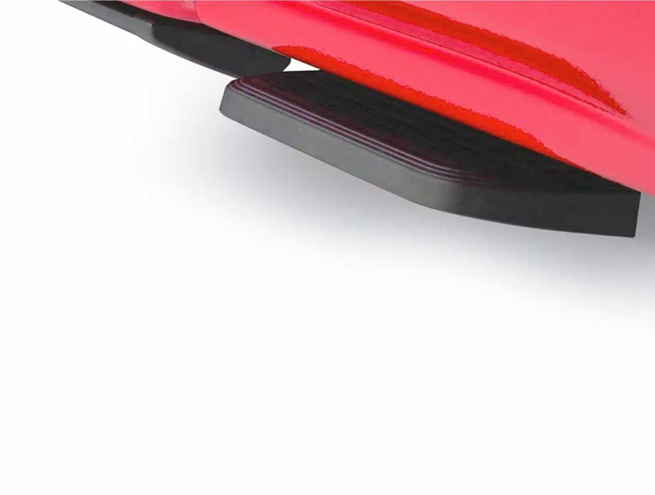 Product of Amp Research 75410-01A Black Powder Coated Aluminum Truck Step