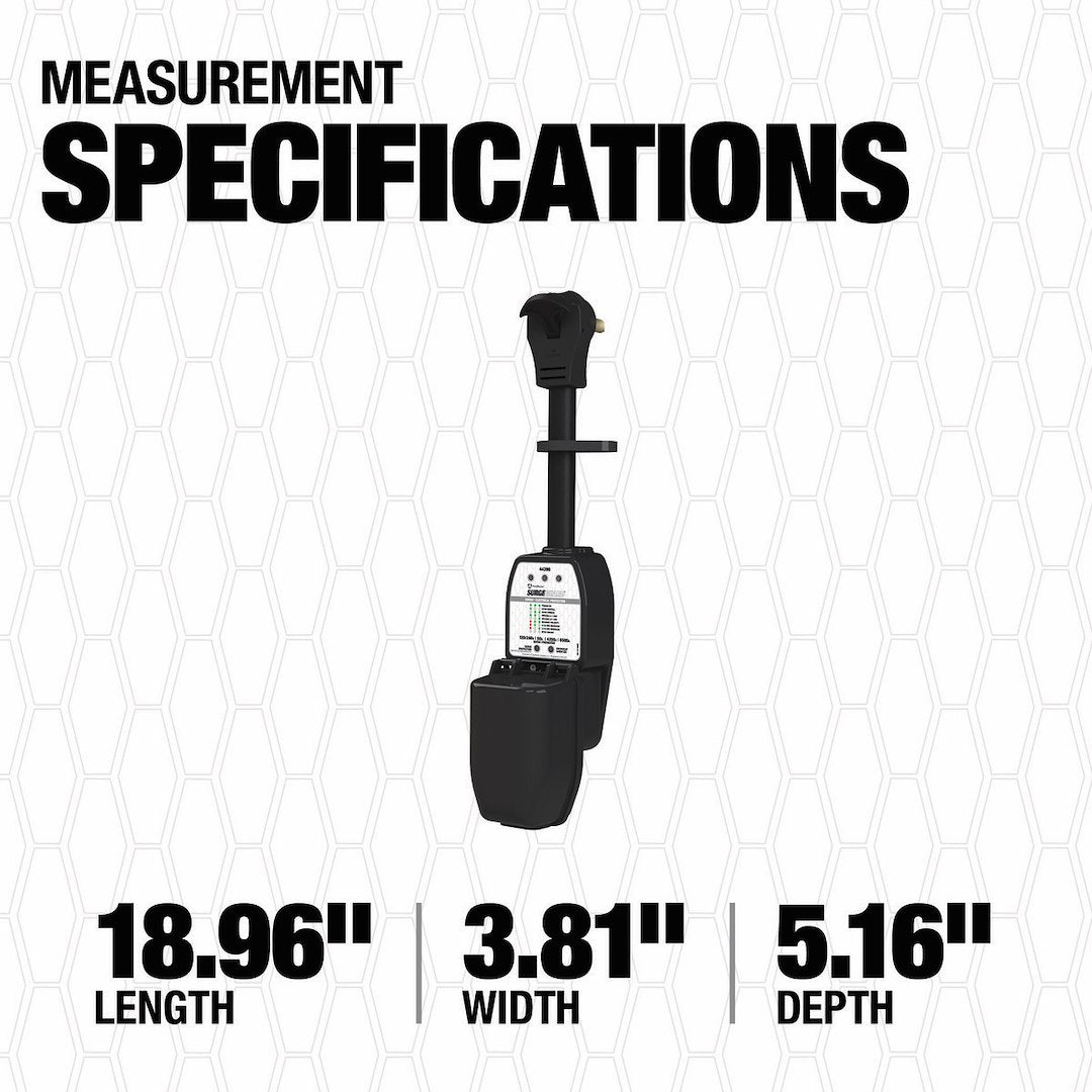 Product of SouthWire Corp. 44390 120/ 240 Volt 50 Amp Surge Protector