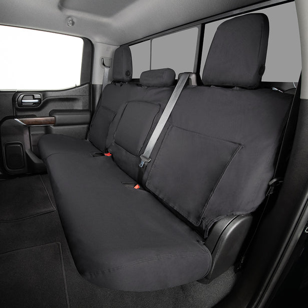 Product of Covercraft SS8514PCCH SeatSaver® Charcoal Black Polycotton Seat Cover