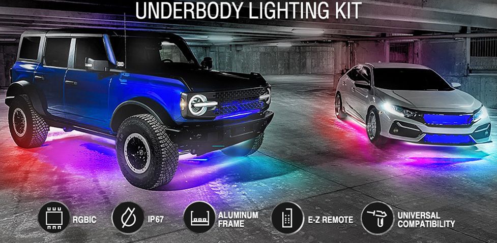 Product of Race Sport Lighting Rsukit-C Underbody Light Kit