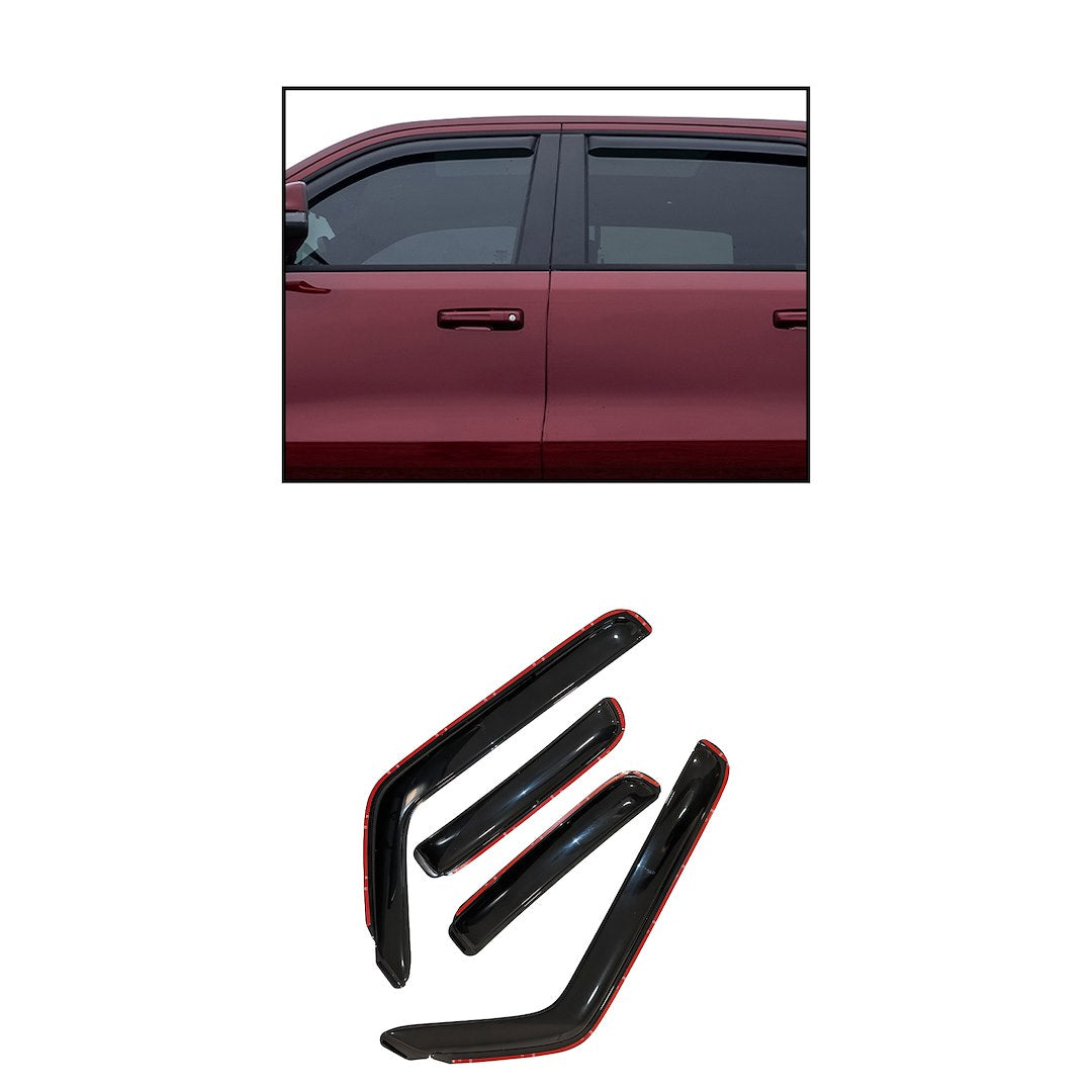 Product of Black Horse Offroad 1494711IN Inside Channel Rainguard