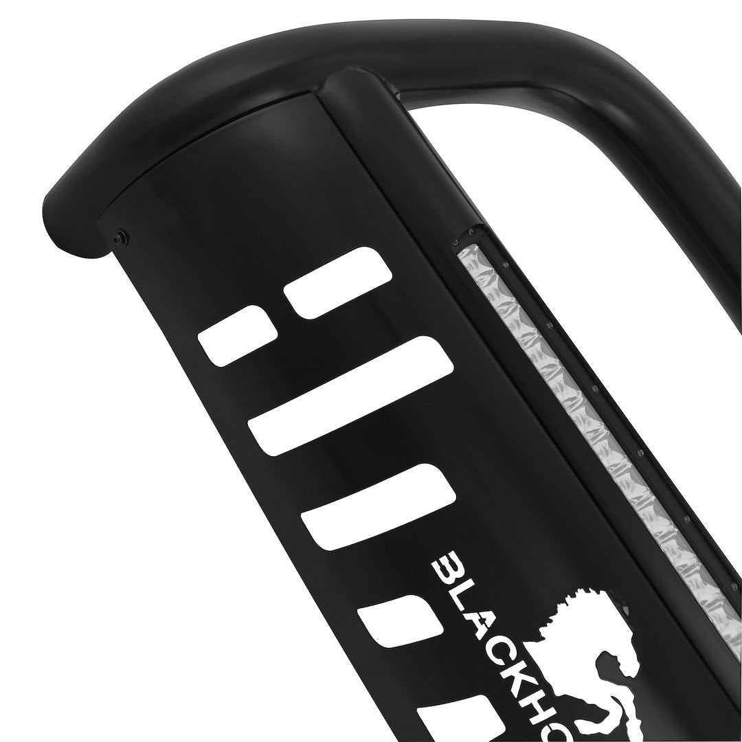 Product of Black Horse Offroad BE-A1702B Bull Bar  with skid plate