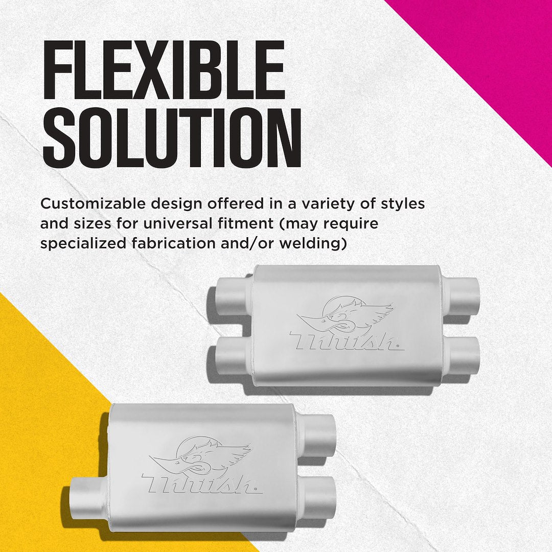 Product of Dynomax 17659 Thrush Welded Steel Exhaust Muffler