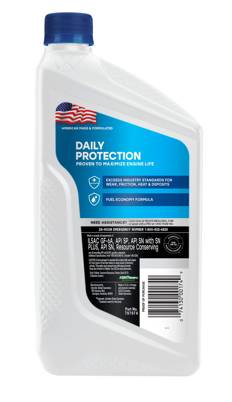 Product of Valvoline 797974 Oil