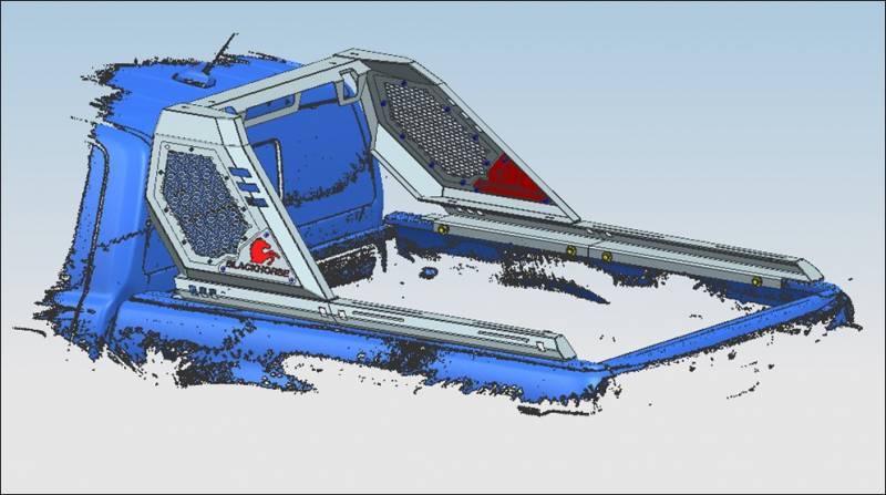 Product of Black Horse Offroad VIRB07B Modular Powder Coated Steel Truck Bed Bar