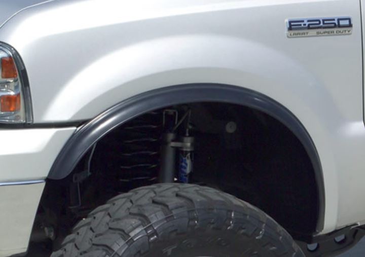 Product of Pacer Performance 52-156 Non-Exposed Fasteners Black Fender Flare - Set Of 4