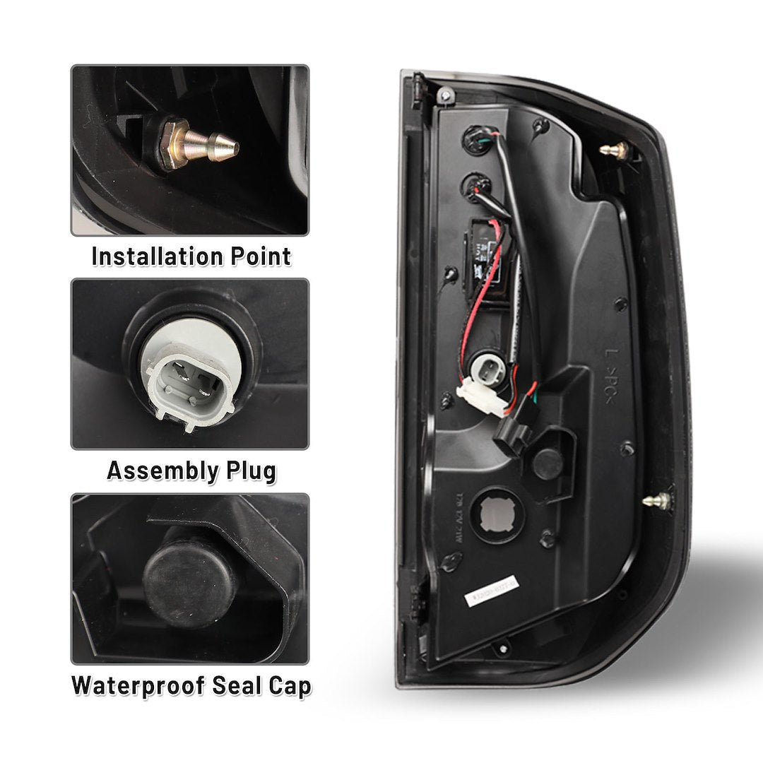 Winjet Ctwj-0377-Gbc Tail Light Assembly||||87||wnjtwj0377gbc||1926322