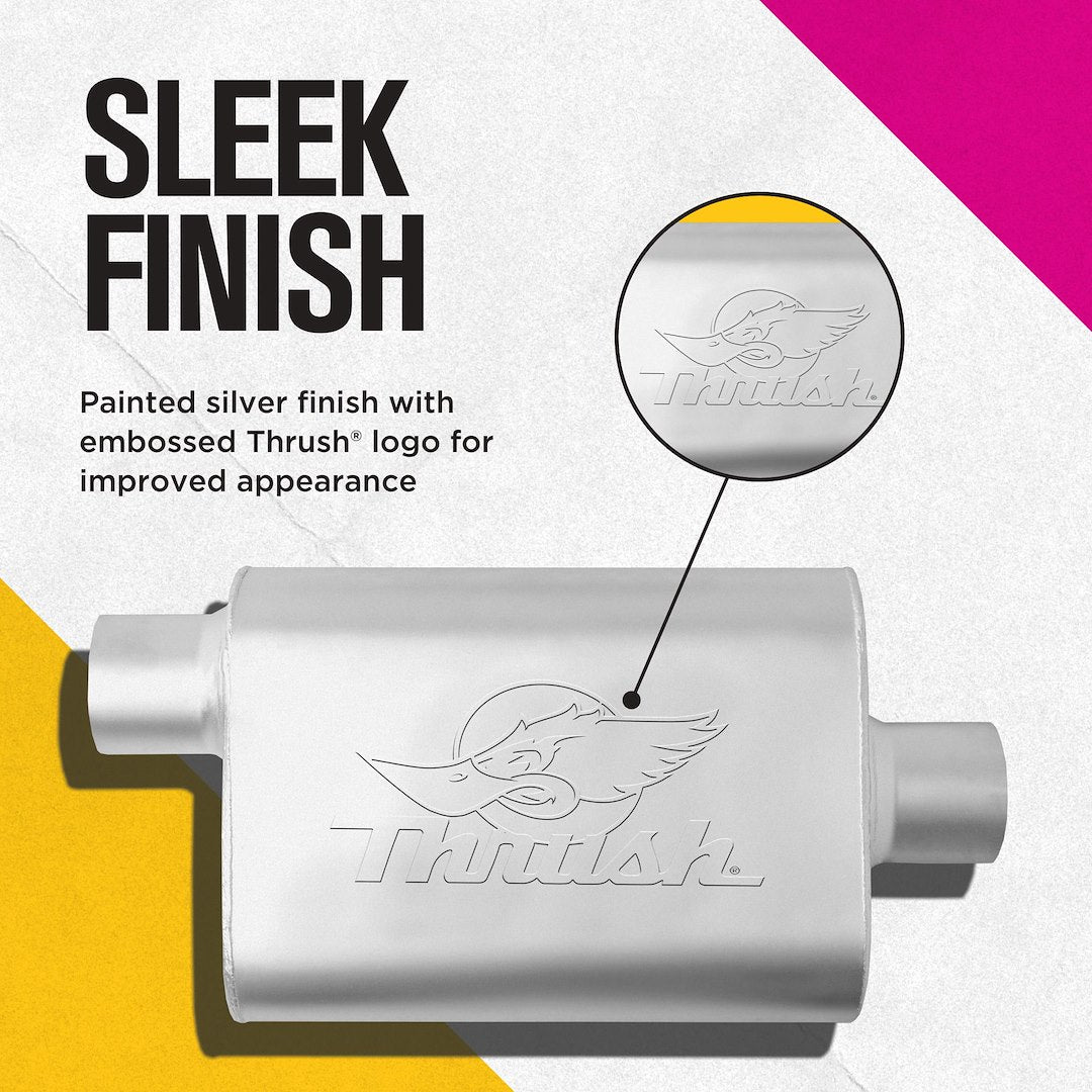 Product of Dynomax 17659 Thrush Welded Steel Exhaust Muffler