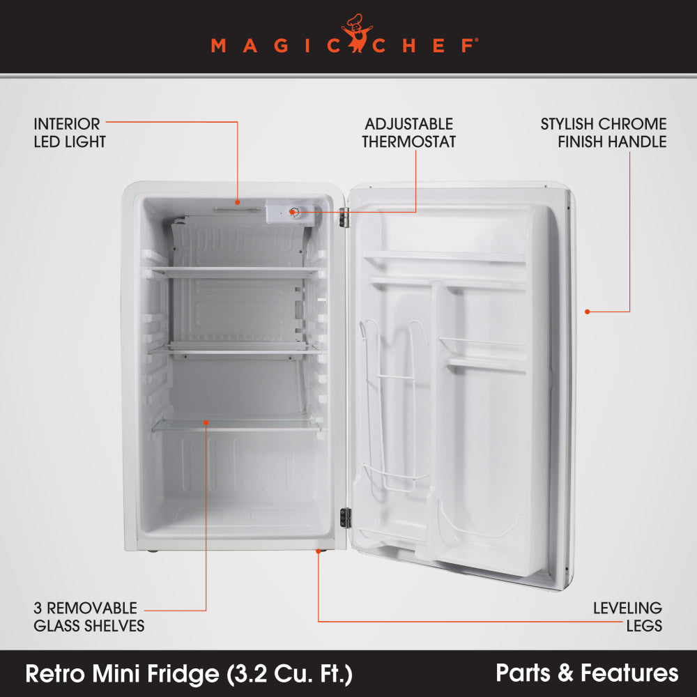 Product of Magic Chef Mcr32chw Refrigerator