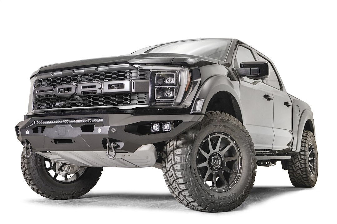 Product of Fab Fours FR21-X5351-1 Matrix Series Steel Powder Coated Bumper