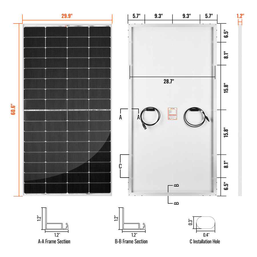 Rich Solar Rs-M250 Solar Panel||rs-M250_8.Jpg||93||rchrsm250||2259048
