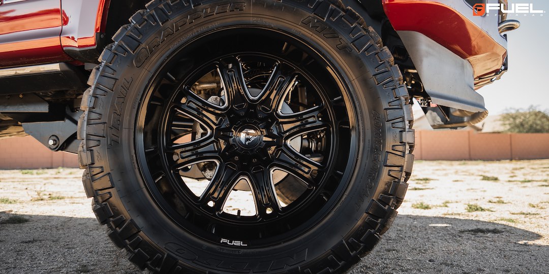 Fuel Off Road Fc853be22906701 Wheel||darkstar Fc853_Gloss Black With Milled Accents_6.Jpg||91||fowbe22906701||2250186