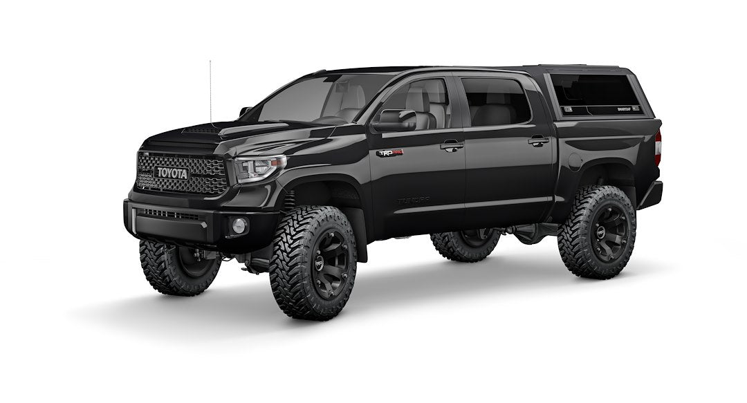 Product of SmartCap EV1301-MB Black Stainless Steel 5-Piece Truck Cap