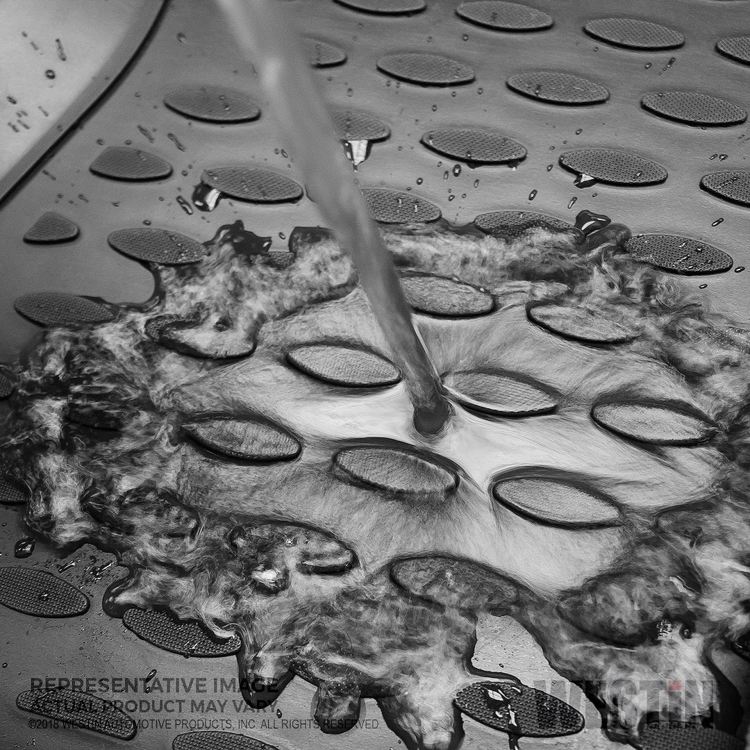 Product of Westin Automotive Profile 74-30-11025 Black Rubberized Polymer Floor Liner