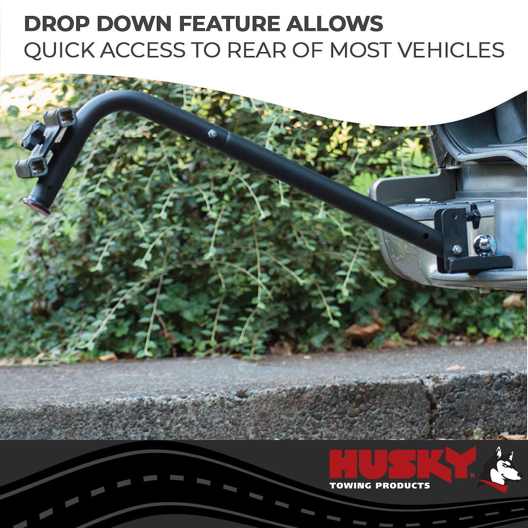 Product of Husky Towing 81146 2 Bikes Bike Frame Clamp Bike Rack - Receiver Hitch Mount No