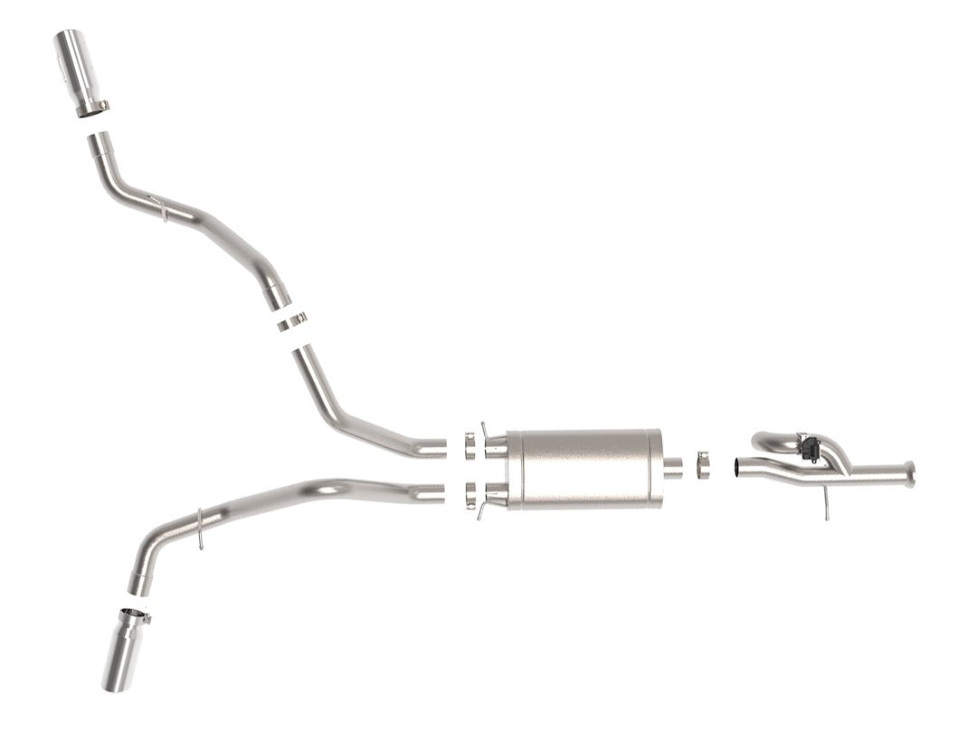 Product of Advanced FLOW Engineering 49-34133-P Gemini XV Cat-Back System Single Exhaust System Kit