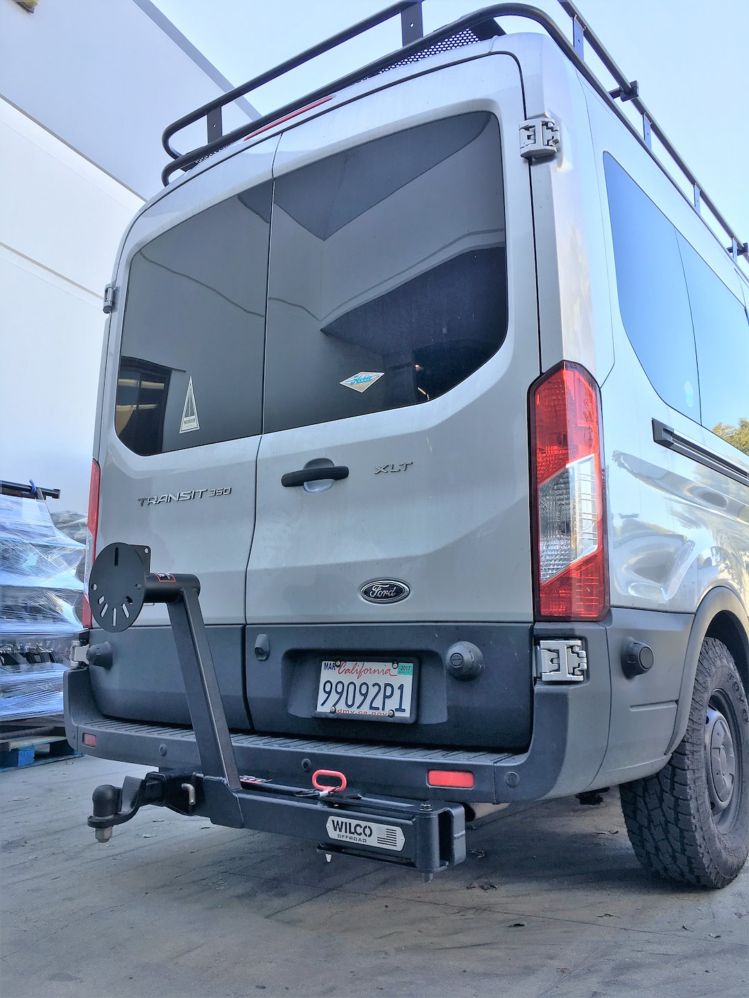 Product of Wilco Off-Road Uhg32130-H Spare Tire Carrier