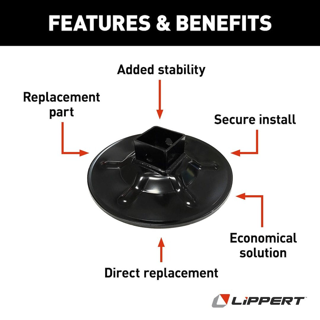 Product of Lippert Components 362486 Leveling Jack Foot Pad