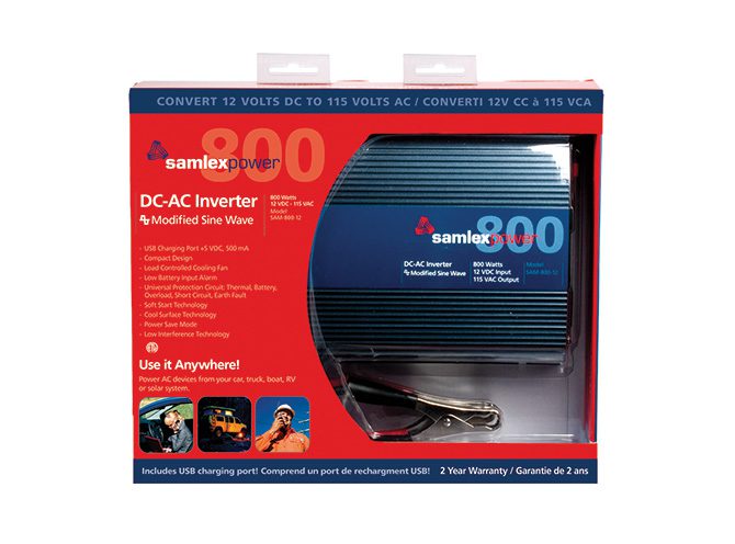 Samlex America Sam-800-12 Power Inverter||sam-800-12_Packaged_670x496.Jpg||87||s6asam80012||1572264