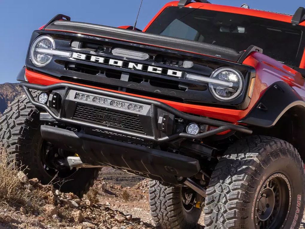 Product of Havoc Offroad HFB-02-002 Masher Steel Textured Powder Coated Bumper