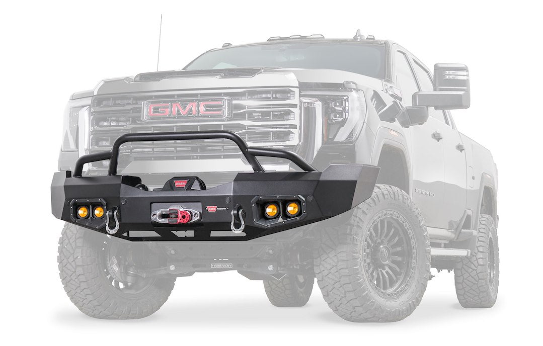 Warn 111075 Bumper||111075 - Bumper For 2024 Gmc - Prerunner-Ghosted2.Jpg||86||w36111075||1731843