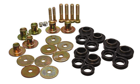 Product of Energy Suspension 3.4142G Black Polyurethane Body Mount Bushings