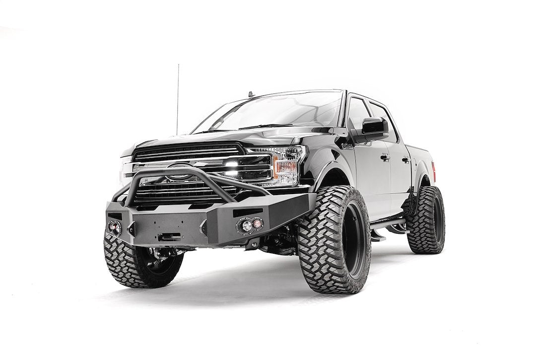 Product of Fab Fours FF18-H4552-1 Premium Steel Powder Coated Bumper