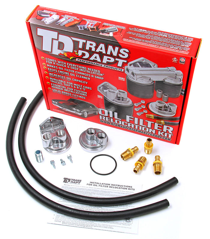 Trans Dapt 1127 Oil Filter Relocation Kit||1127.Jpg||85||t371127||1135593