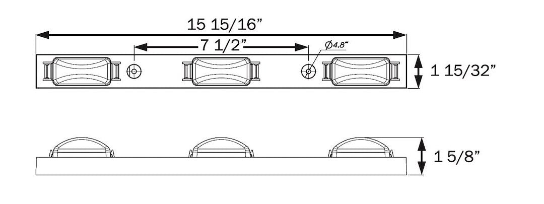 Optronics Mcl93rbp Light Bar||mcl93rbp_1.Jpg||86||o24mcl93rbp||2217484