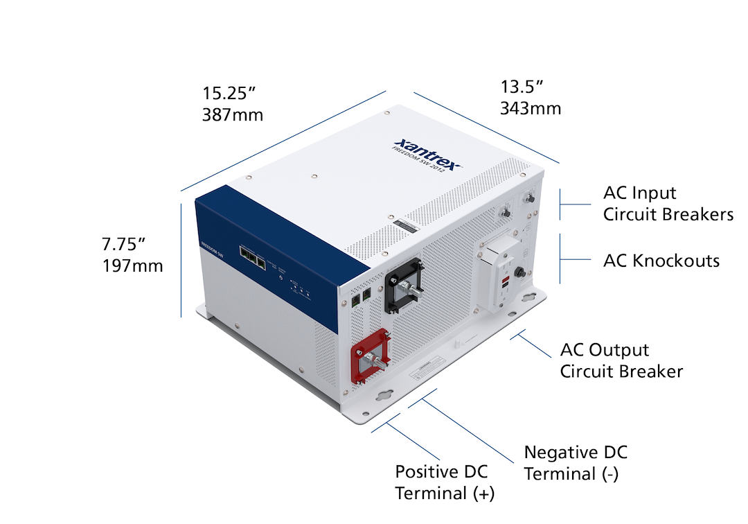 Xantrex 815-3012-11 Power Inverter/ Battery Charger||815-3012-11_1.Png||86||x16815301211||2223773