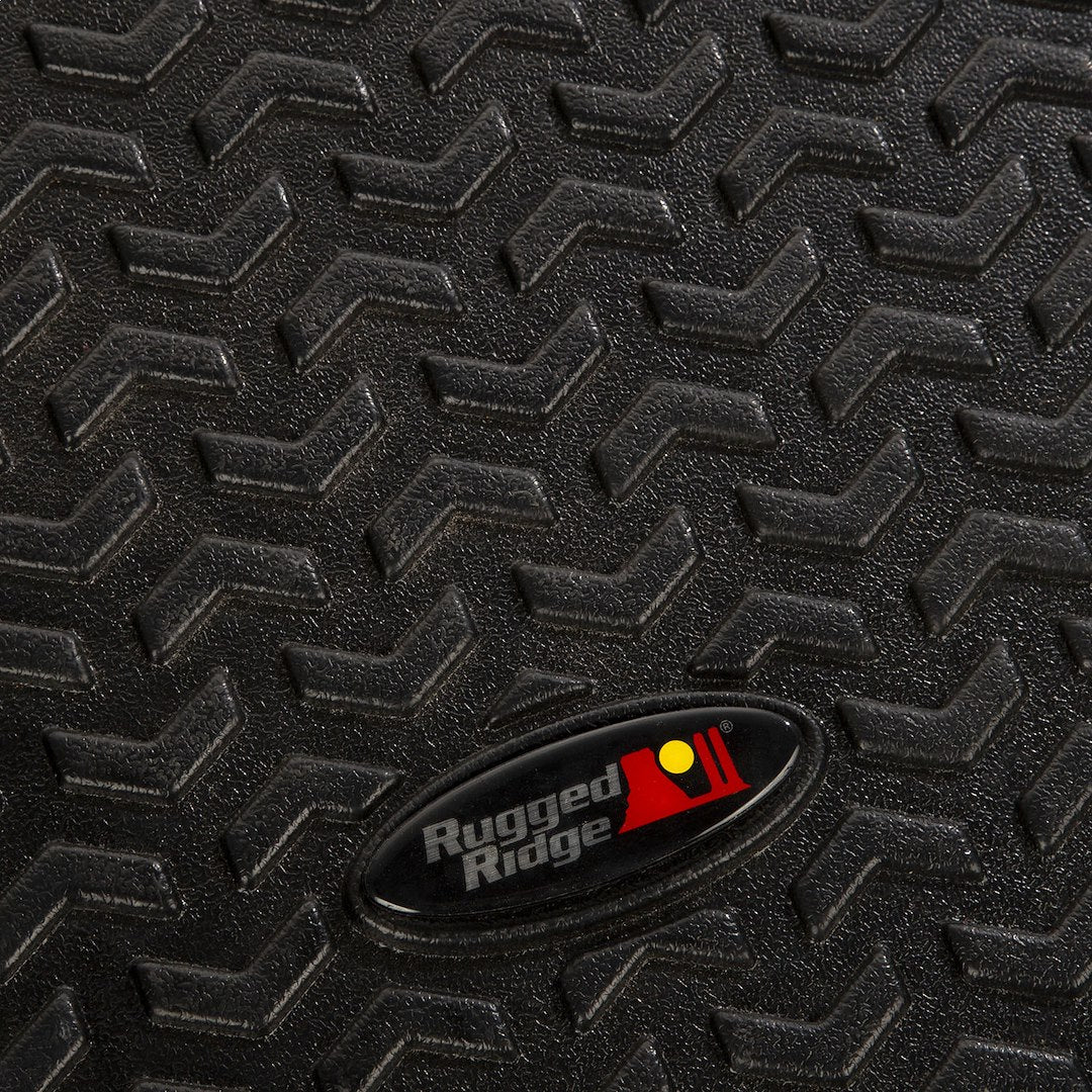 Product of Rugged Ridge 12975.49 Black Thermoplastic Cargo Area Cargo Area Liner
