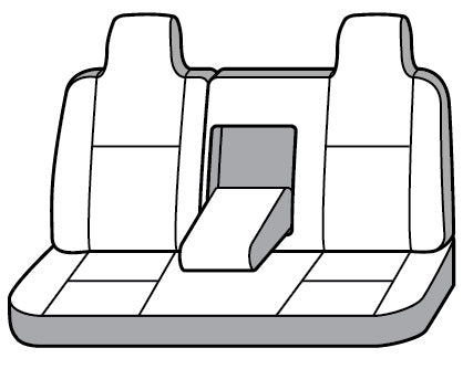 Product of Covercraft SS8514PCCH SeatSaver® Charcoal Black Polycotton Seat Cover