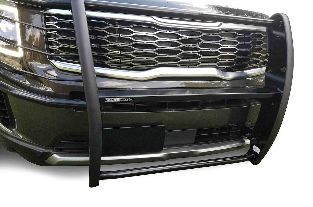 Product of Black Horse Offroad 17KI01MA Grille Guard Modular Black Semi-Gloss Powder Coated