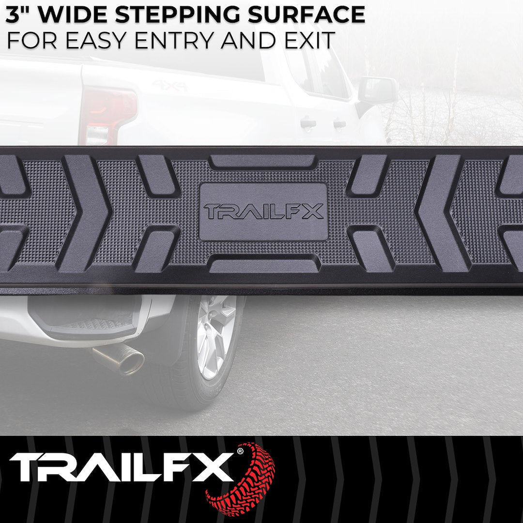 Product of TrailFX AL4017B TrailFX A4 Series Nerf Bar With Surface Steps
