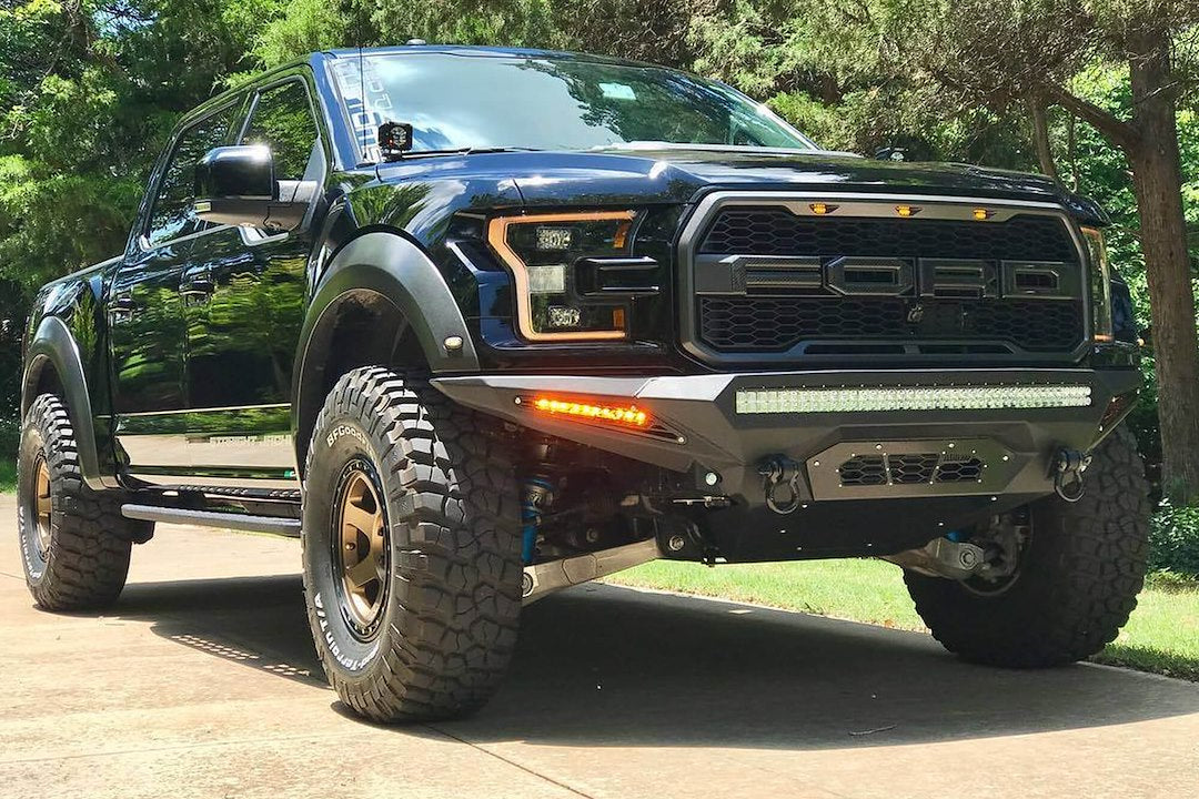 Product of Addictive Desert Designs F111182860103 Stealth Fighter Steel Powder Coated Bumper